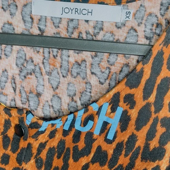 JOY RICH DRESS - Leopard Print Style - Picture 2 of 2